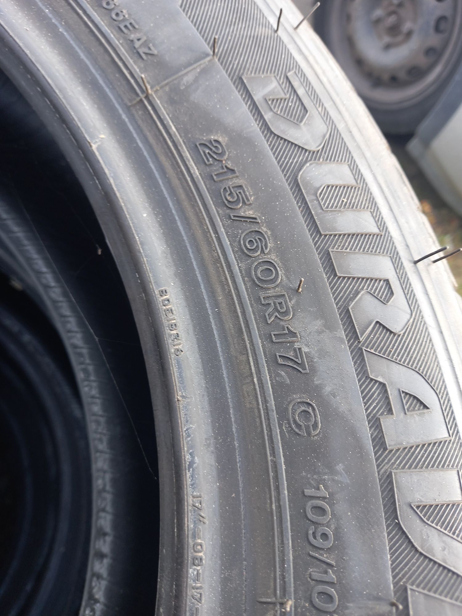 Opony nowe demo 215/60/17c Bridgestone 4 szt 2019