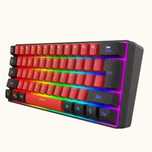 teclado de jogos iluminado 60%