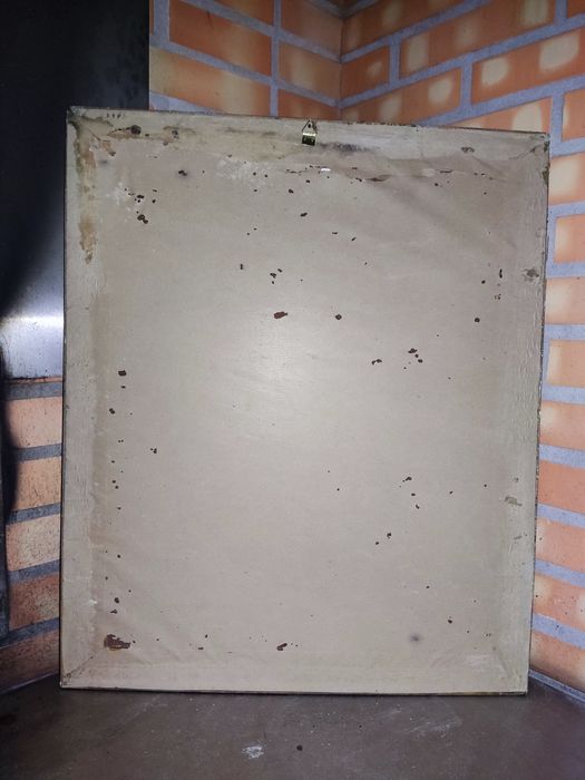 Quadro antigo com menino