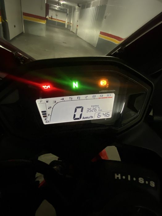 Honda cbr500r Carta A2 35kw