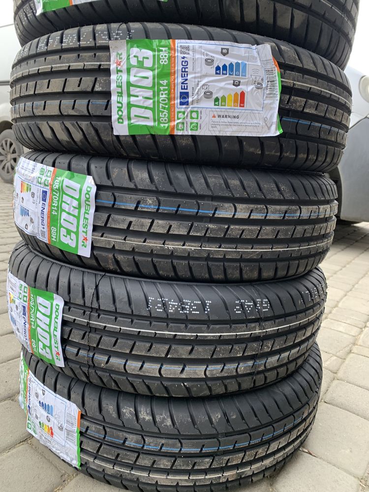 (8шт) нові 185/70R14 Doublestar Maximum DH03 (88H) літні шини