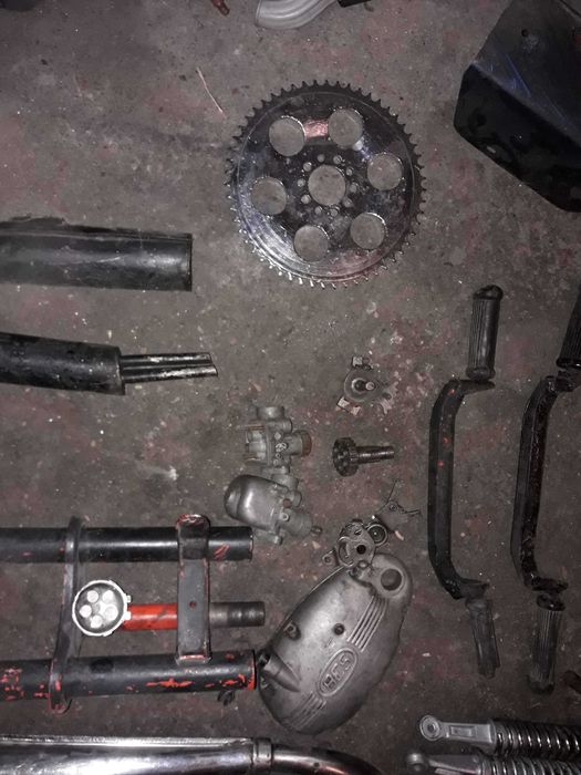 części Romet ogar 200 / 205 komar motorynka Simson silnik jawa 223