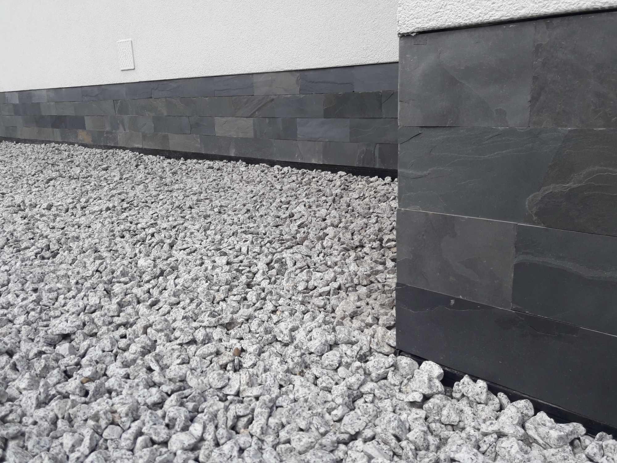 Kamień Elewacyjny 30x10 , Łupek Black Slate Kamień Naturalny