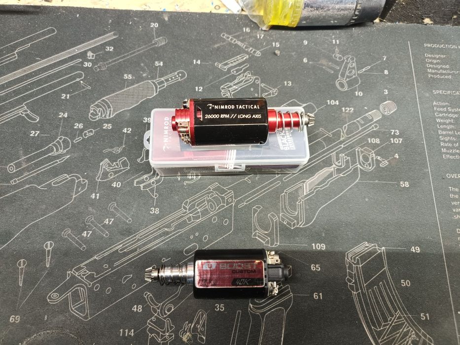 Material de airsoft internos etc