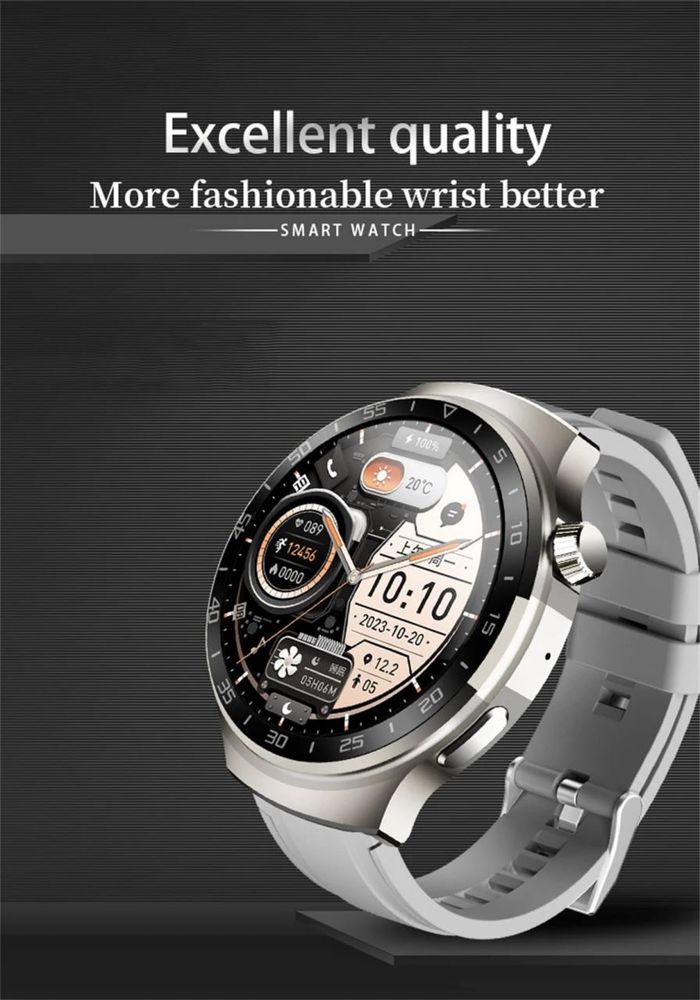 Smart Watch / Smart Zegarek / IP67/ Siver ( Gen1 )