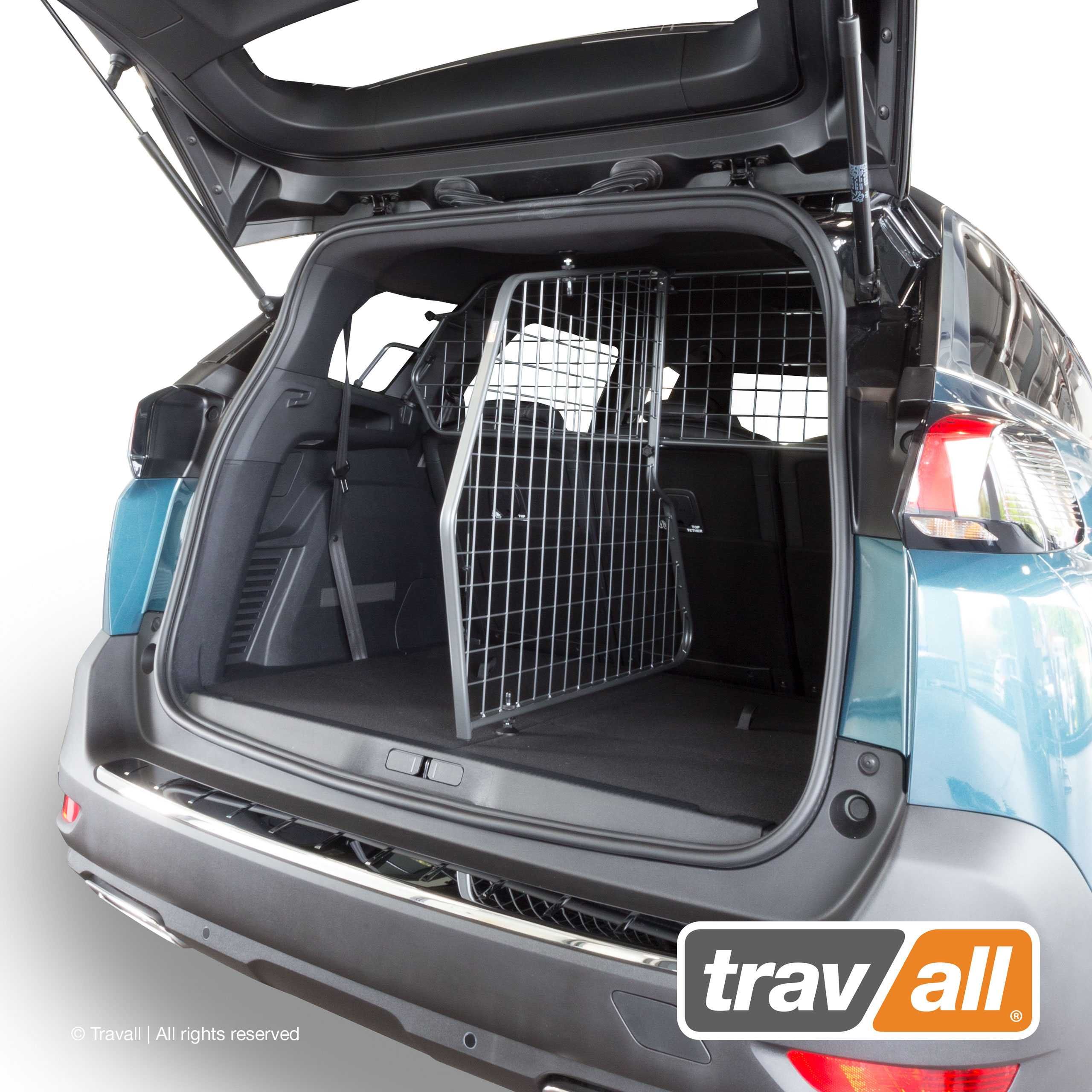 Barreira Mala Carro - Proteja passageiros e animais. Peugeot 5008