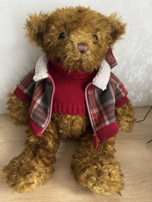 Вінтажний колекційний ведмедик GUND “Hagen” (США, 1990-ті) з биркою