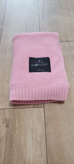 Koc lullalove rozowy