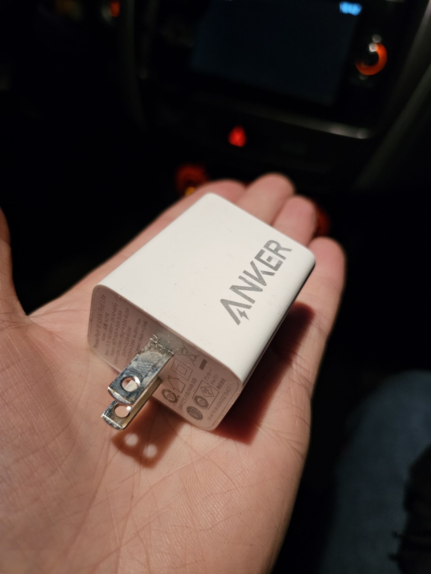 Зарядний пристрій Anker PowerPort III 65 ватт, б/в