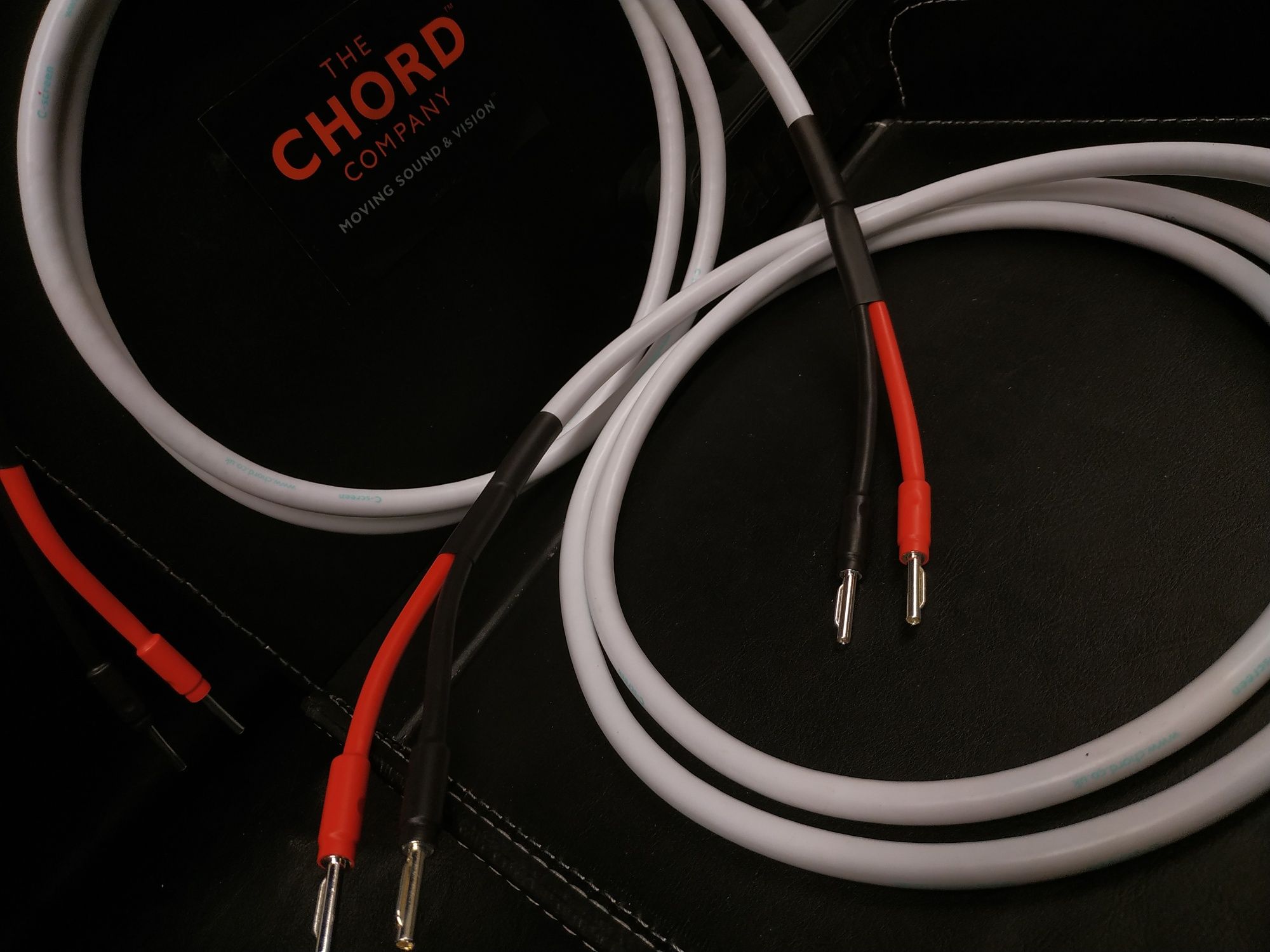 Chord C-Screen konfekcja kabel głośnikowy Trans Audio Hi-Fi Wrocław