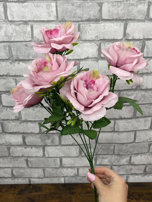 Bukiet 5 kwiatow, 2 kolory, kwiaty sztuczne