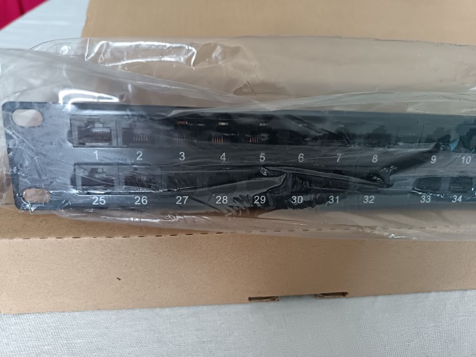 "Patch Panel" 48 Portas IDC-Dual T568A&T568B.