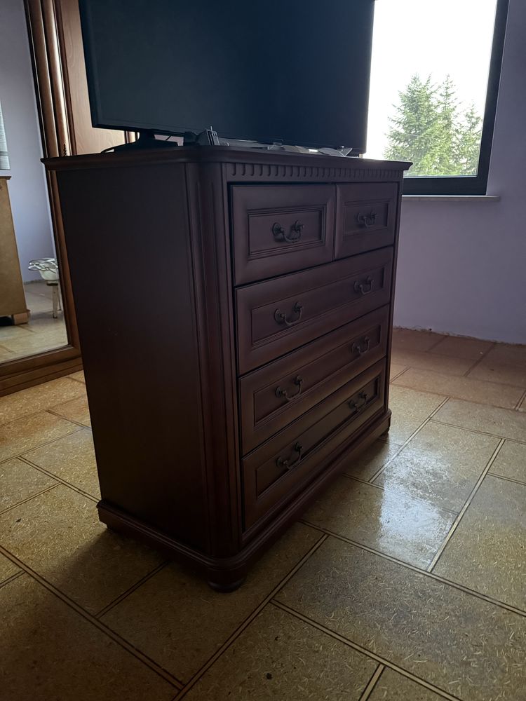 Szafa i komoda sypialnia komplet solidna stan idealny