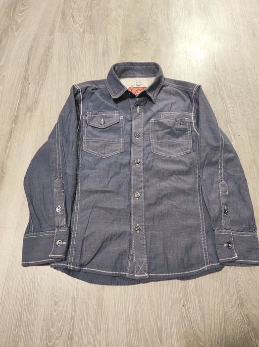 Рубашка, рубашка next, джинсовая рубашка