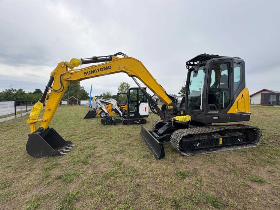 SUMITOMO SH80BS-7 Japońska Koparka 9T Yanmar NOWA FV Gwarancja CASE