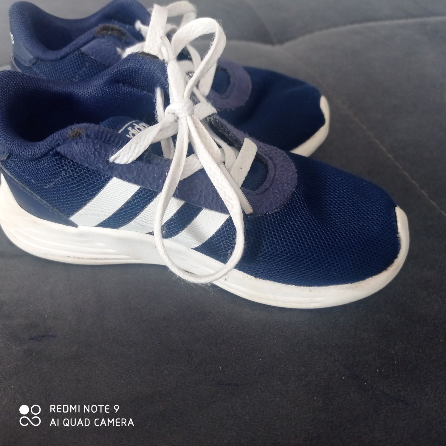 Buty adidas dla dziecka, chłopca, niebieskie rozmiar 26