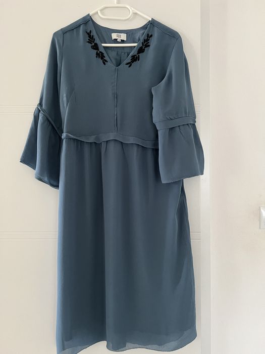 Niebieska sukienka Noa Noa