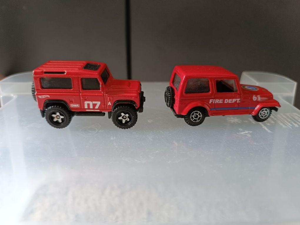 Zestaw aut autek stażackich straż pożarna