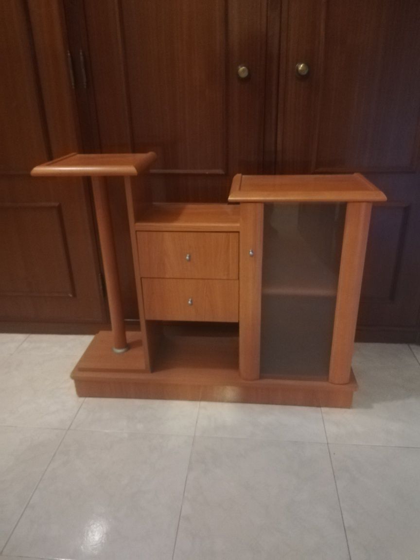 Móvel de entrada consola arrumação