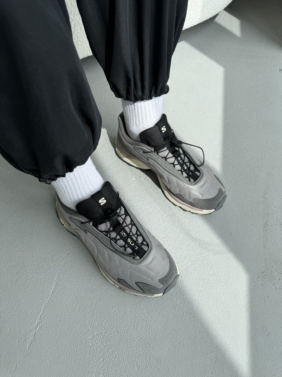 Чоловічі кросівки Salomon XT Slate Grey(літо)