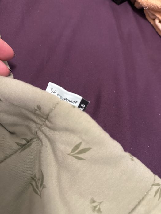 Śpiworek Jersey z długim rękawem, 2.5 TOG - Willow 8-24m