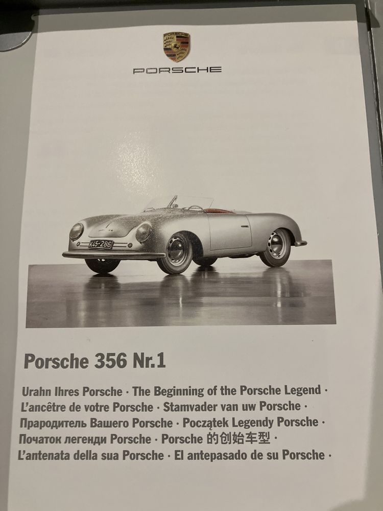 Porsche 356 Nr.1 - 1948 model do składania
