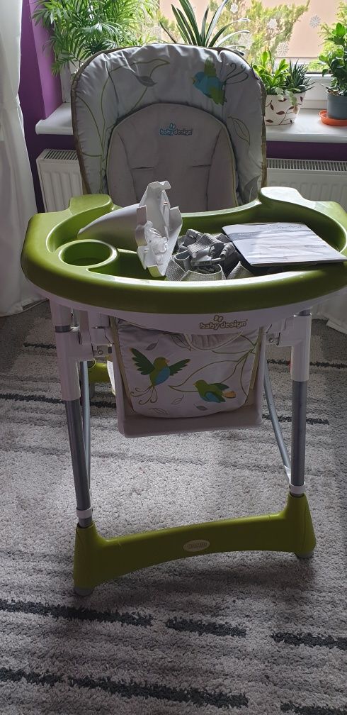 Krzesełko do karmienia  Bambi Baby Design odbiór  osobisty Wejherowo