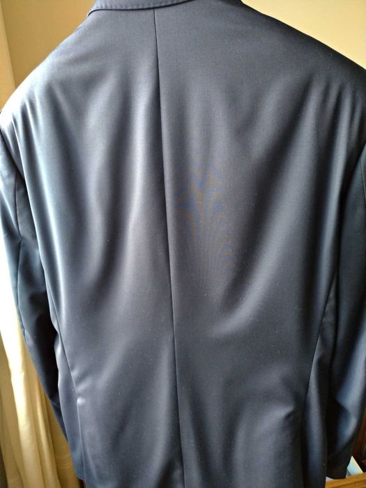 Fato 100% lã. Pedro del Hierro - cor azul. Novo. Nunca usado