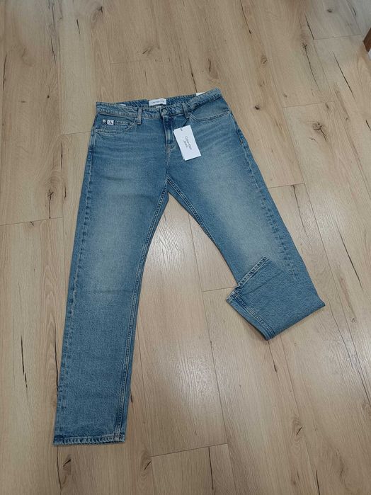 Calvin Klein Slim W34 L32 oryginalne spodnie