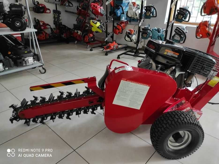 Duża Koparka Łańcuchowa DR-TR 15 420cm3 60cm WIDIA rozr. el