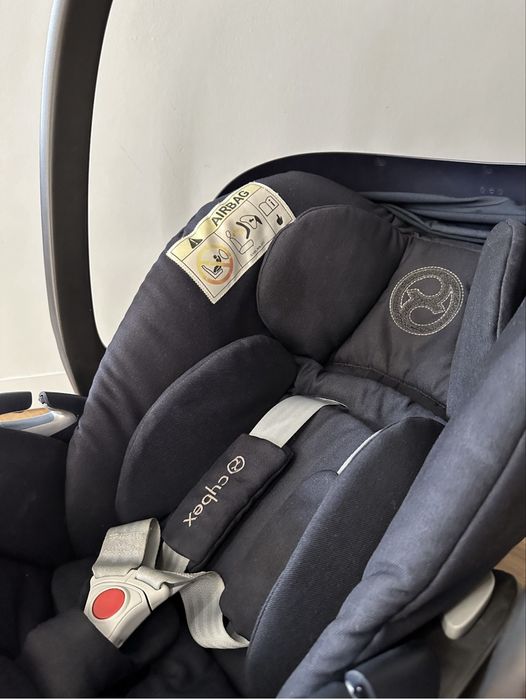 Cybex cloud z автолюлька синя