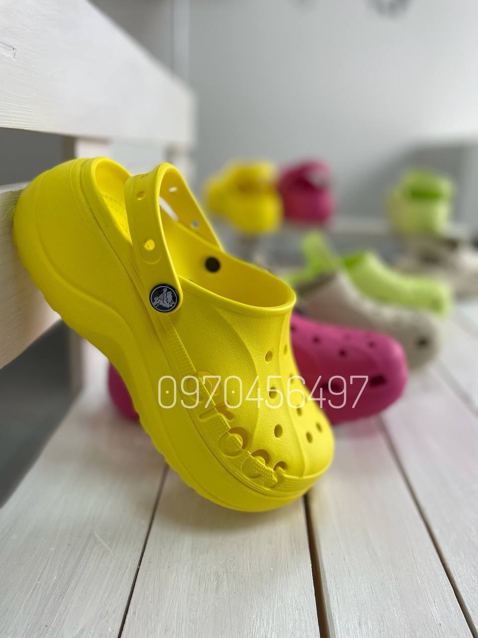 Новинка Crocs Bayaband Platform Женские Кроксы Жіночі Крокси