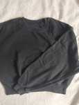 Czarna bluza cropp