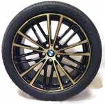 Lato 19 ORYGINAŁ BMW 5 G30 G31 Styling 635 Nowe Oryginalne GOLD Złote