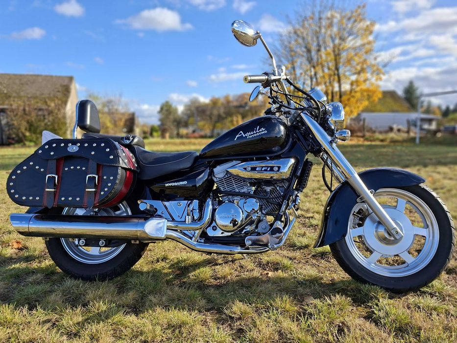 Hyosung GV250 Aquila rok 2009/2010 Wtrysk