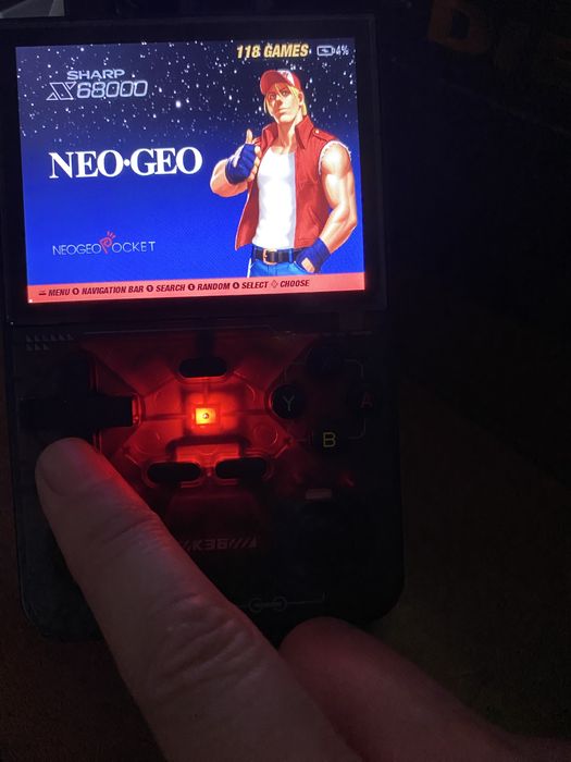 Consola K36 com mais de 16 mil jogos de emuladores