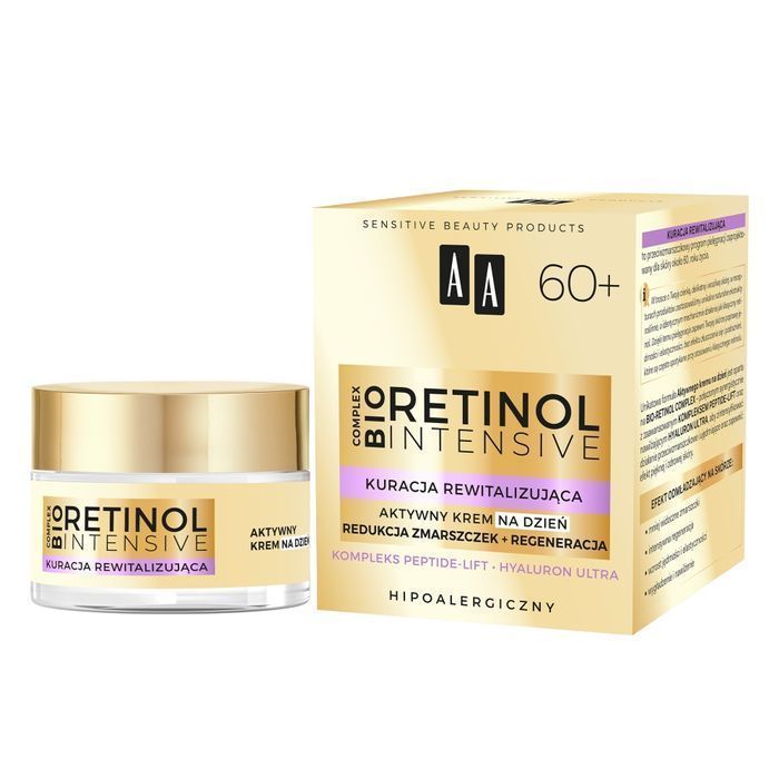 Krem AA Retinol Intensive 60+ na Dzień 50ml - Kuracja Rewitalizująca