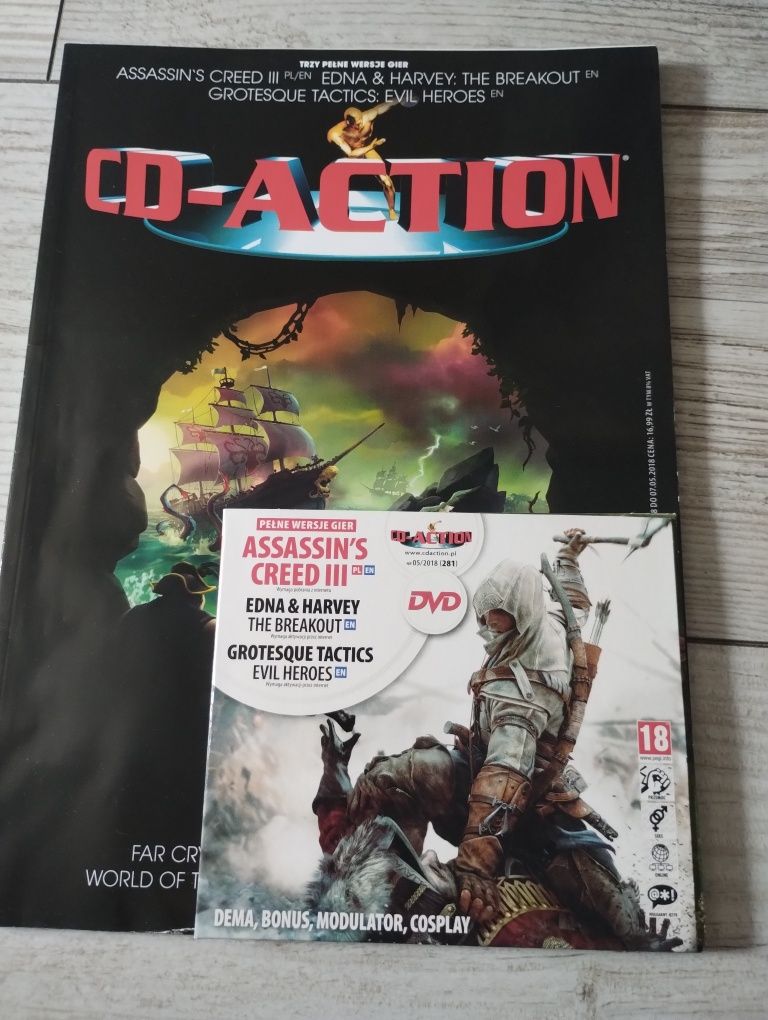 Cd-Action z grami na PC