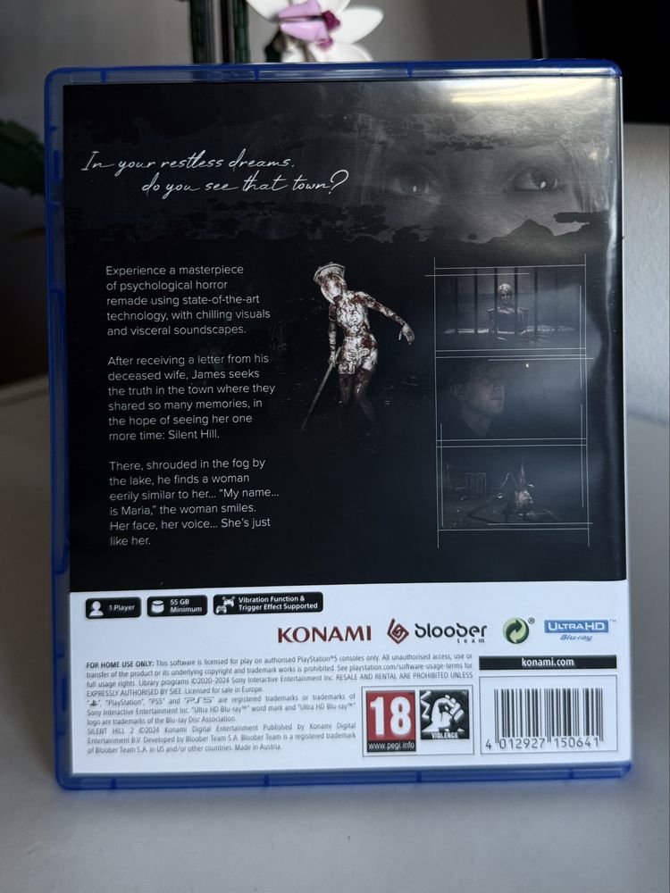 Silent Hill 2 Remake Ps5