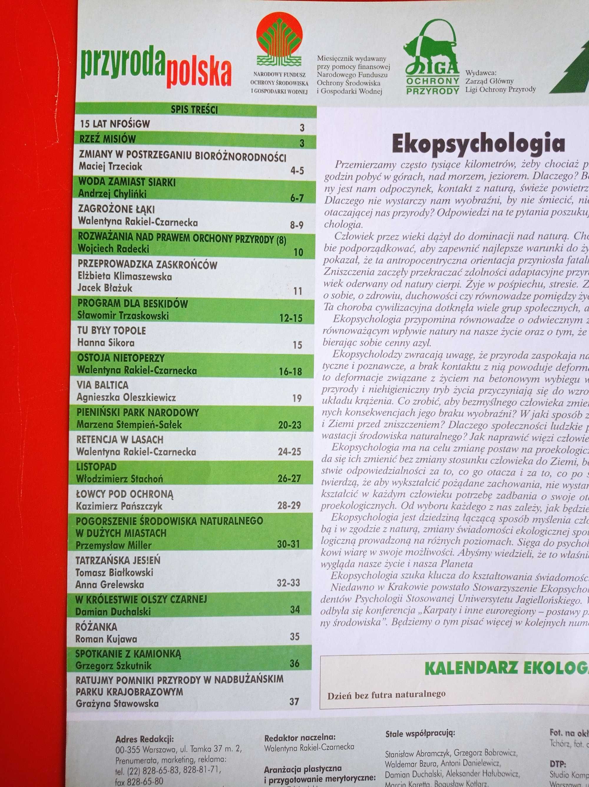 Przyroda polska nr 11/2004, listopad 2004