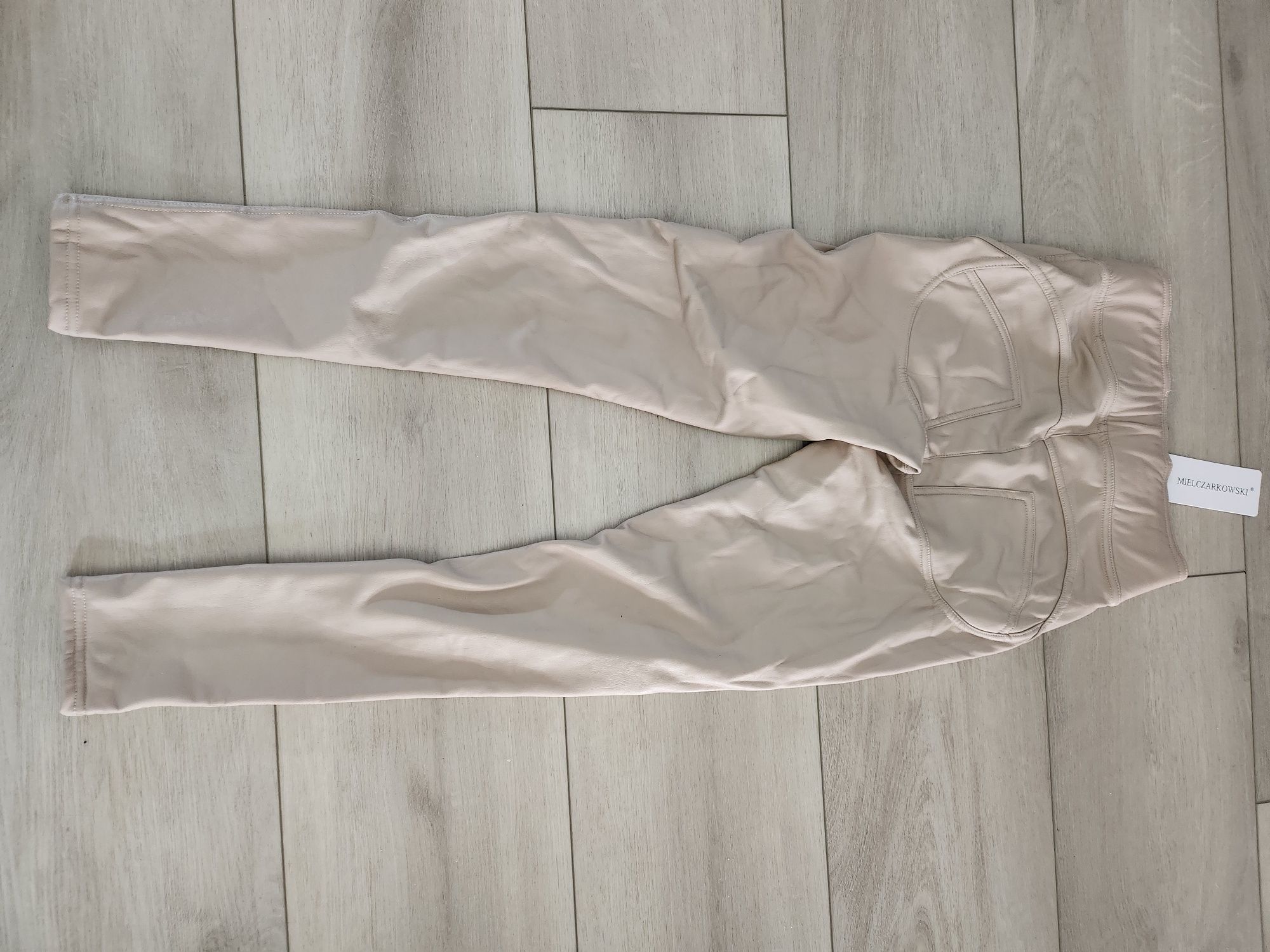 Legginsy Mielczarkowski ekoskóra rozmiar S