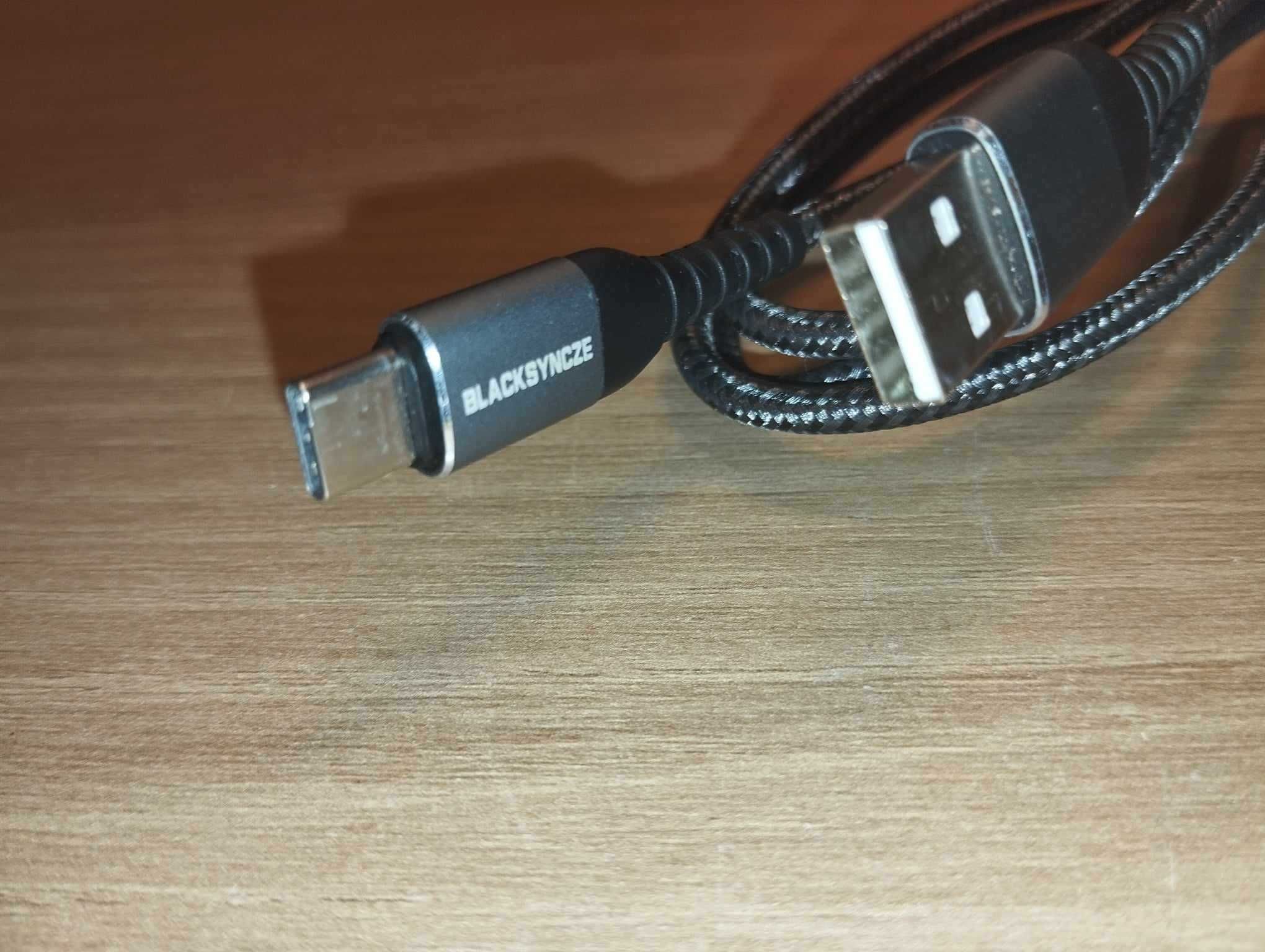 Kabel BlackSyncze - USB / USB-C - 2 metry