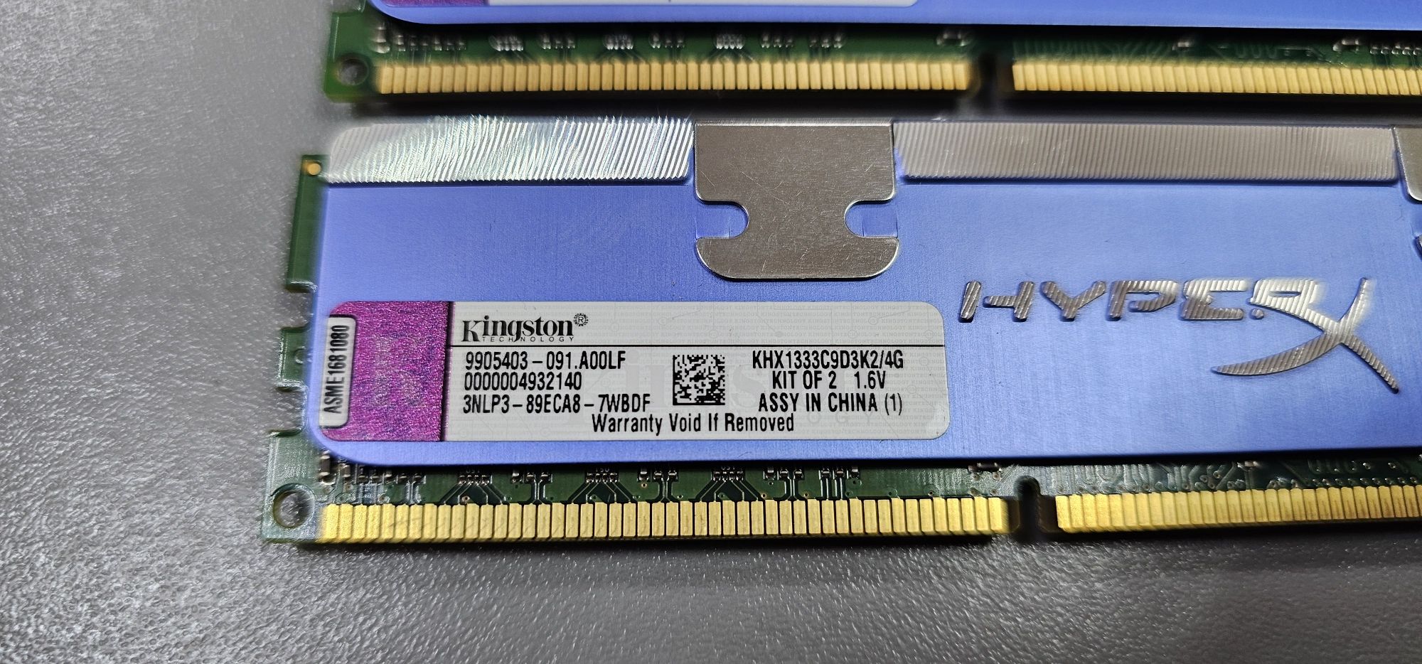 Pamięć RAM DDR3 Kingston KHX1333C9D3K2/4G