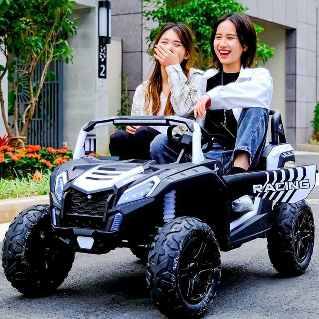 Pojazd Buggy ATV Racing 4x4 Biały