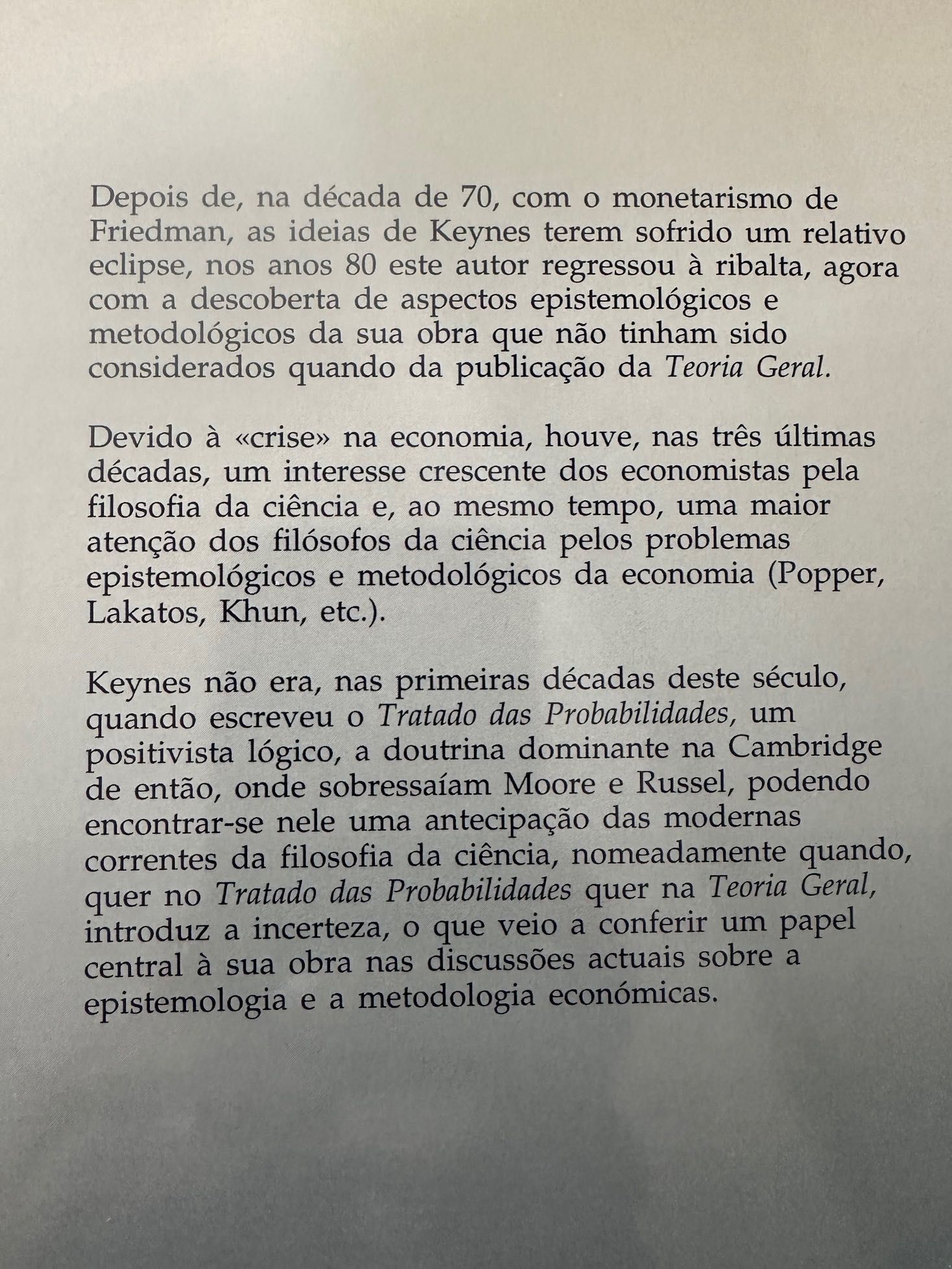 O Pensamento de Keynes - Manuel Jacinto Nunes - 1998