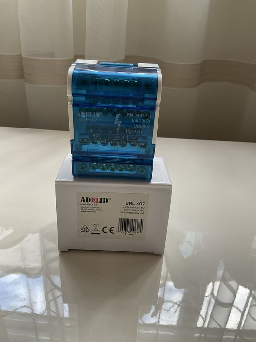 Нулевая шина в корпусе. ADELID BRL- 407