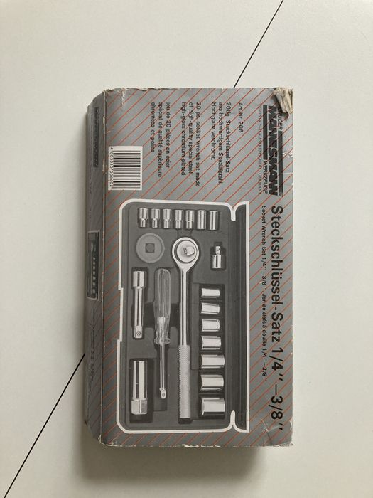 Klucze nasadowe komplet