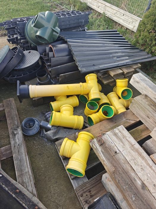 Trójniki do drenażu