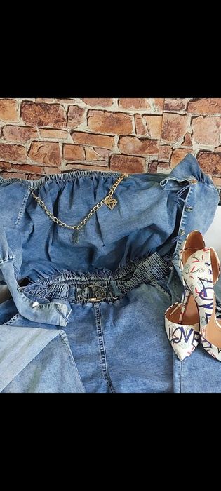 Komplet jeansowy Marki Paparazzi Fashion