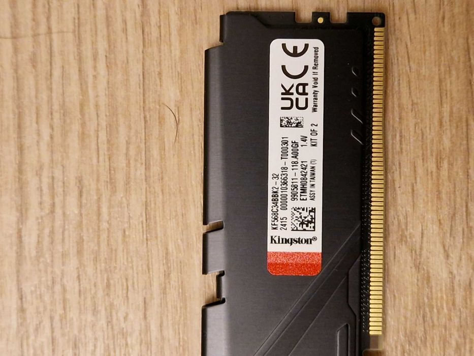 RAM Kingston FURY Beast DDR5 32GB(2x16GB) 6800 CL34